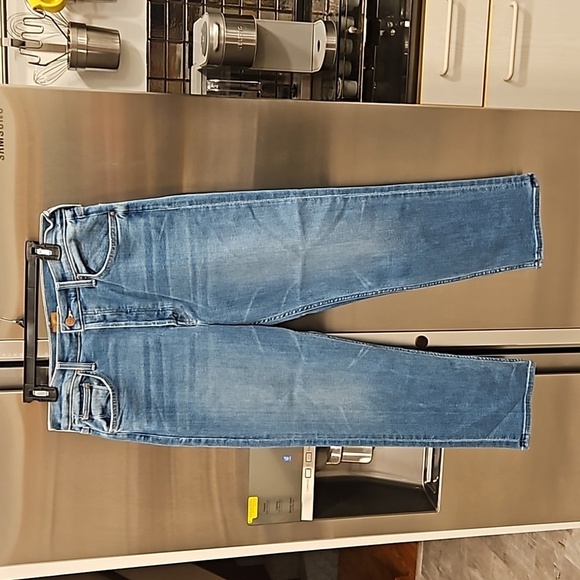 💕MOTHER💕 The Tomcat High Rise Straight Leg Button Fly Jeans ~ Layover 34 NWOT - Picture 12 of 17